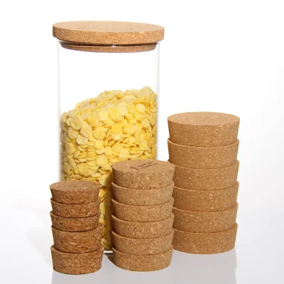 Wholesale Airtight Seal Wooden Cork Lid for Candle Top